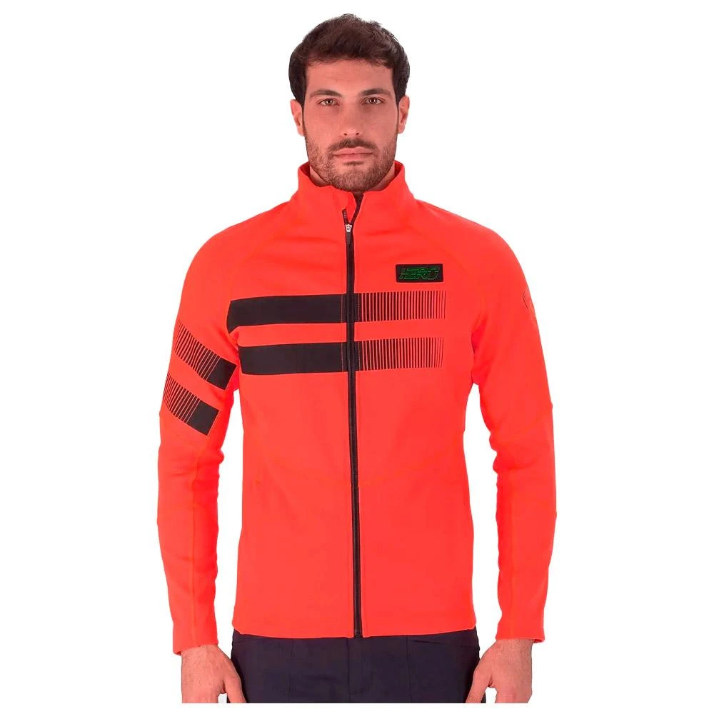 Fleece Rossignol Hero Clim Neon Red 3 Fleece Rossignol Hero Clim Neon Red – Bild 3