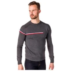 Pullover Rossignol Odysseus Round Neck Heather Grey