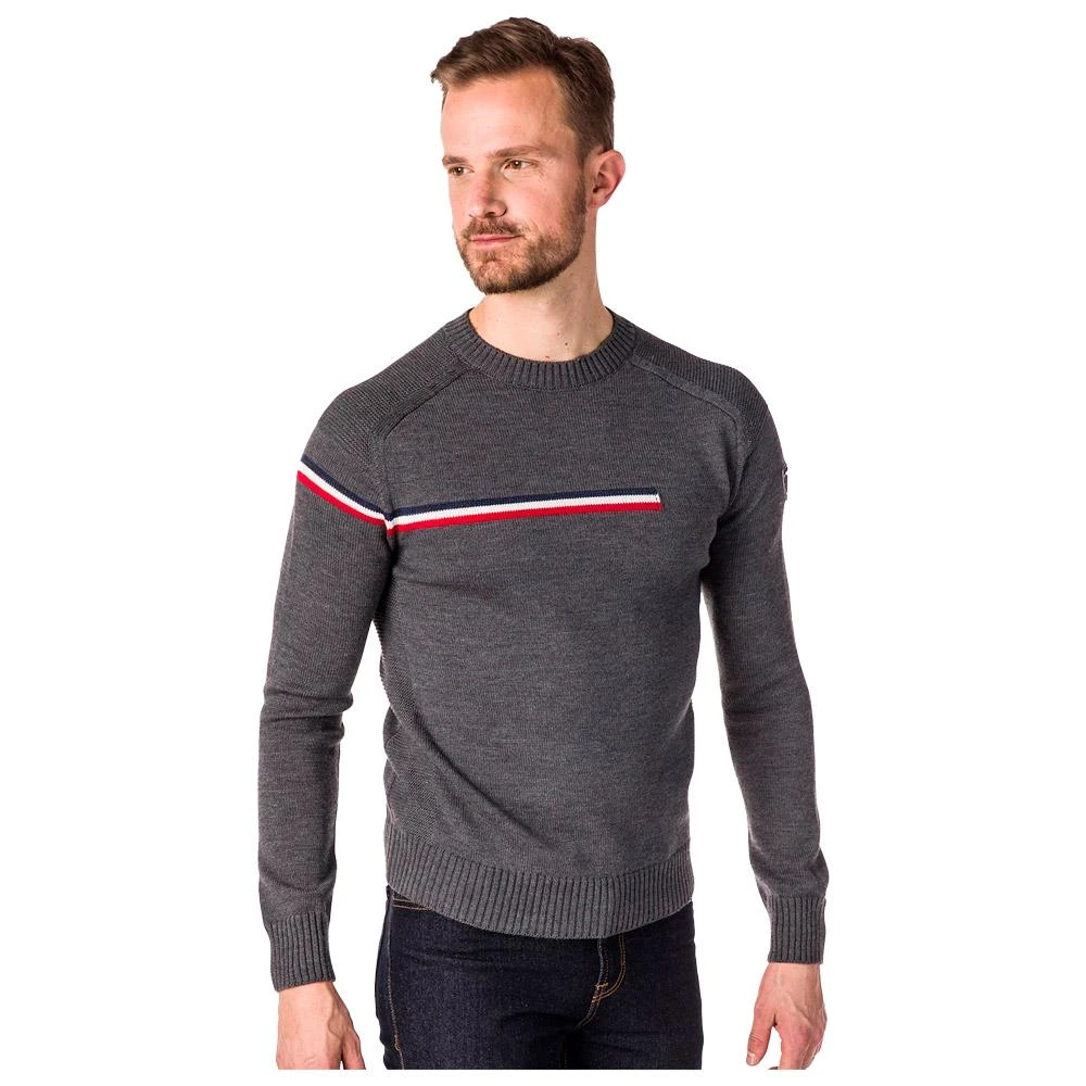 Pullover Rossignol Odysseus Round Neck Heather Grey 1 Pullover Rossignol Odysseus Round Neck Heather Grey