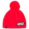Mütze Rossignol Hero Pompon Neon Red