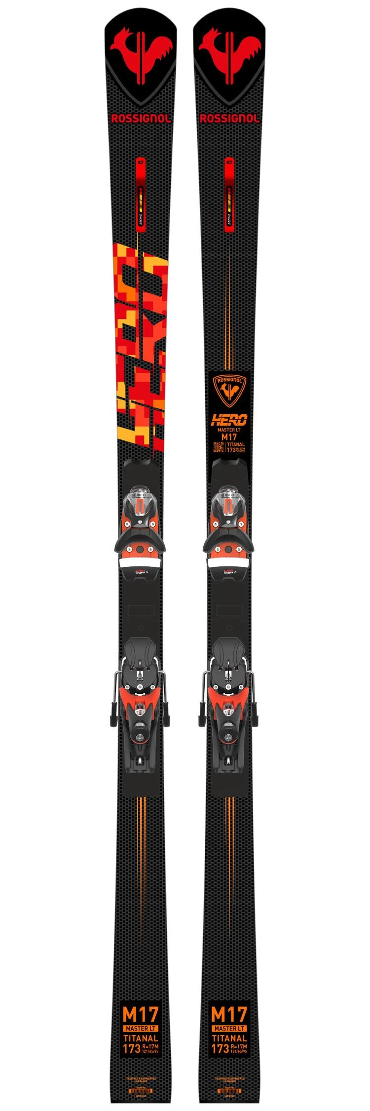 Rossignol Ski-Set Hero Master Long Turn (Lt) R22 + Bdg 1 Rossignol Ski-Set Hero Master Long Turn (Lt) R22 + Bdg