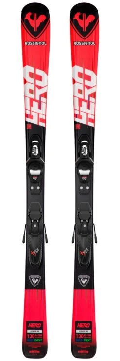 Ski-Set Rossignol Hero Jr + Kid4