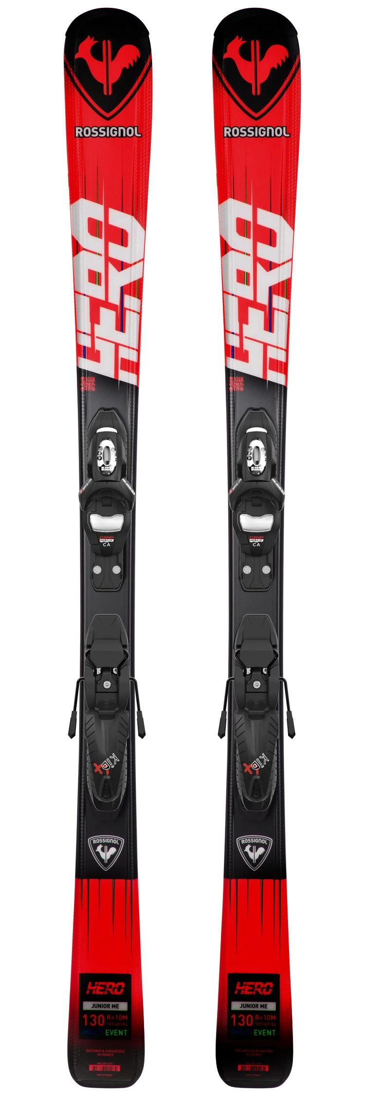 Rossignol Ski-Set Hero Jr 100-140 Kid-X + Bdg 1 Rossignol Ski-Set Hero Jr 100-140 Kid-X + Bdg