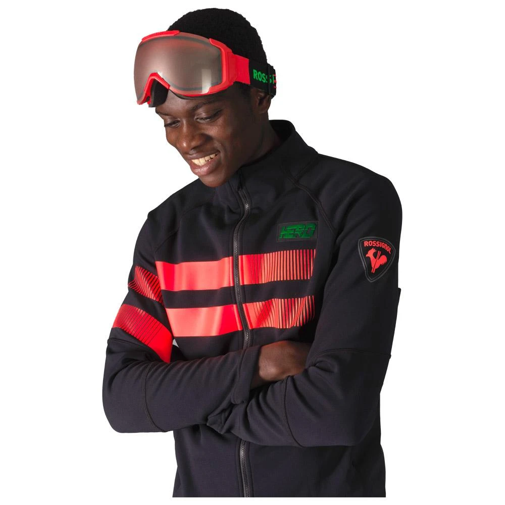 Fleece Rossignol Hero Clim Black 3 Fleece Rossignol Hero Clim Black – Bild 3