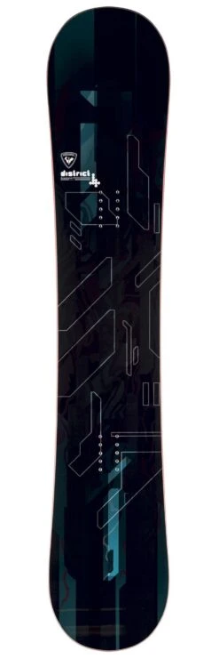Rossignol Snowboard-Set District Black + Bdg