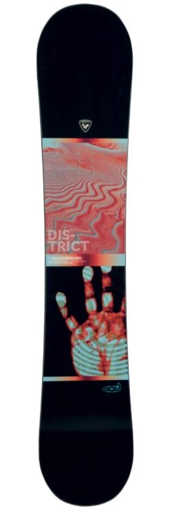 Rossignol Snowboard-Set District Infrablack + Bdg