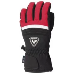 Handschuhe Rossignol Jr Tech Impr Glove Sports Red