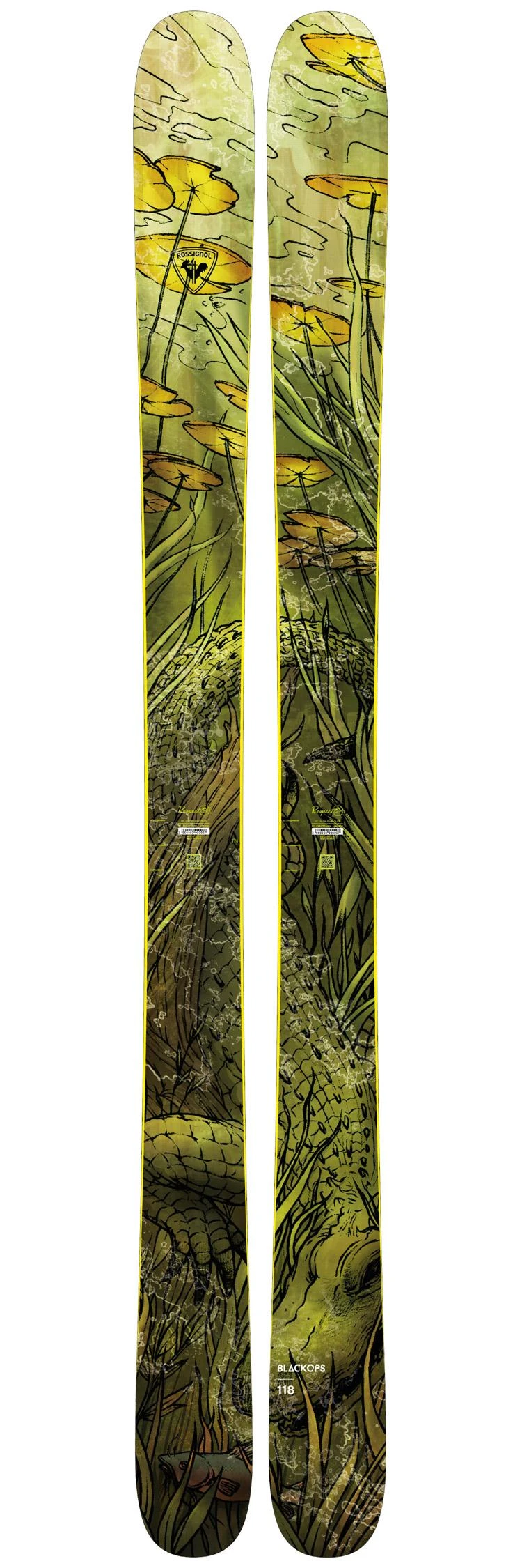 Rossignol Ski-Set Blackops 118 + Bdg 1 Rossignol Ski-Set Blackops 118 + Bdg