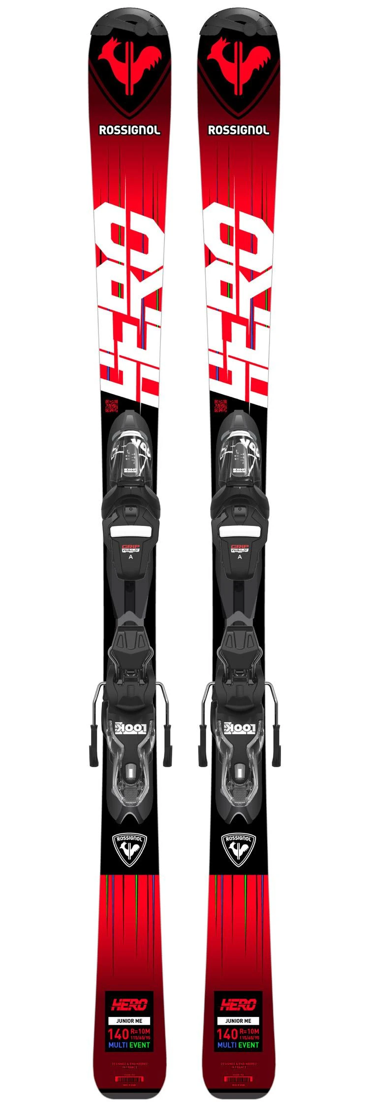 Rossignol Ski-Set Hero Jr Xpress Jr + Bdg 1 Rossignol Ski-Set Hero Jr Xpress Jr + Bdg