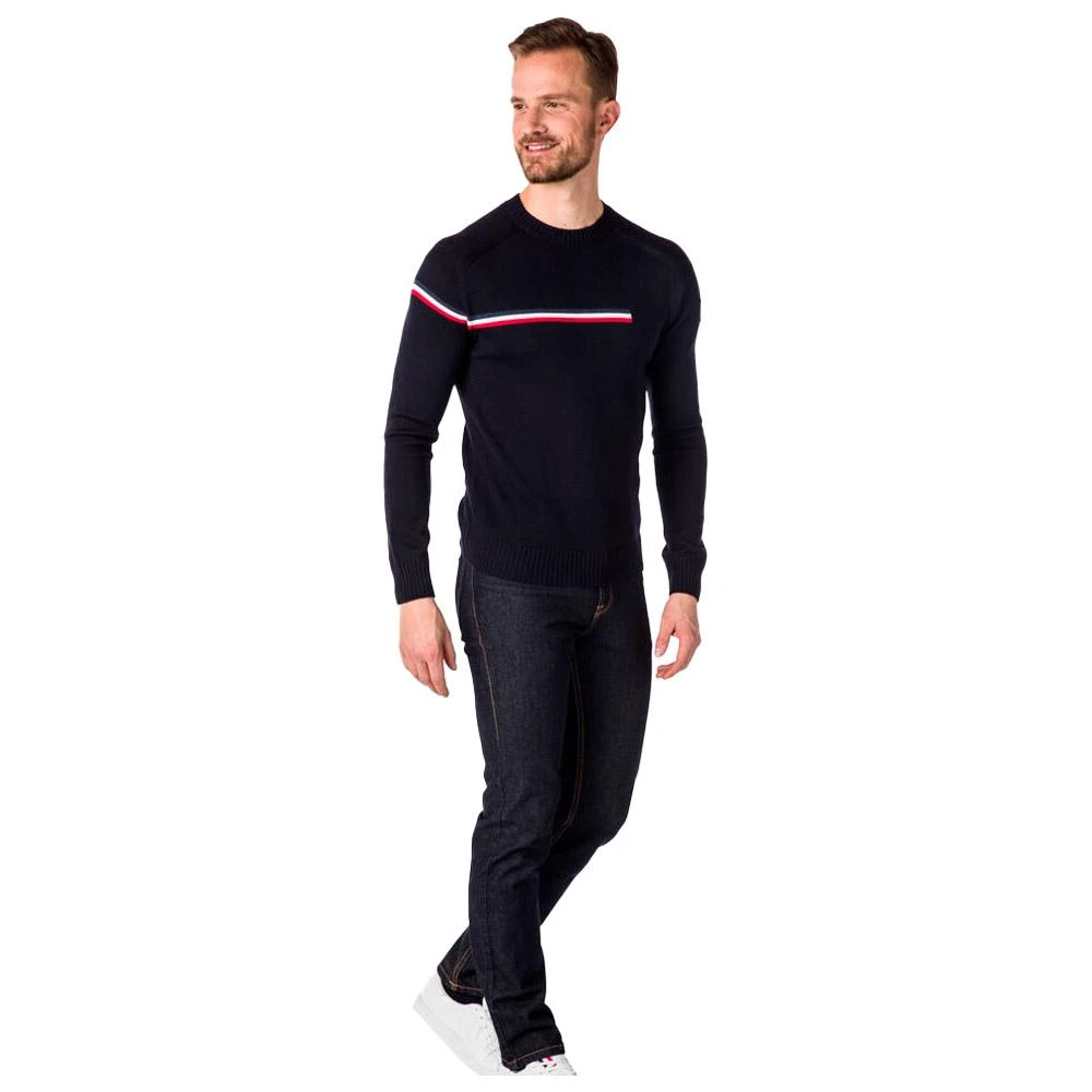 Pullover Rossignol Odysseus Round Neck Dark Navy 3 Pullover Rossignol Odysseus Round Neck Dark Navy – Bild 3