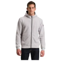 Sweatshirt Rossignol Hood Full Zip Zinc