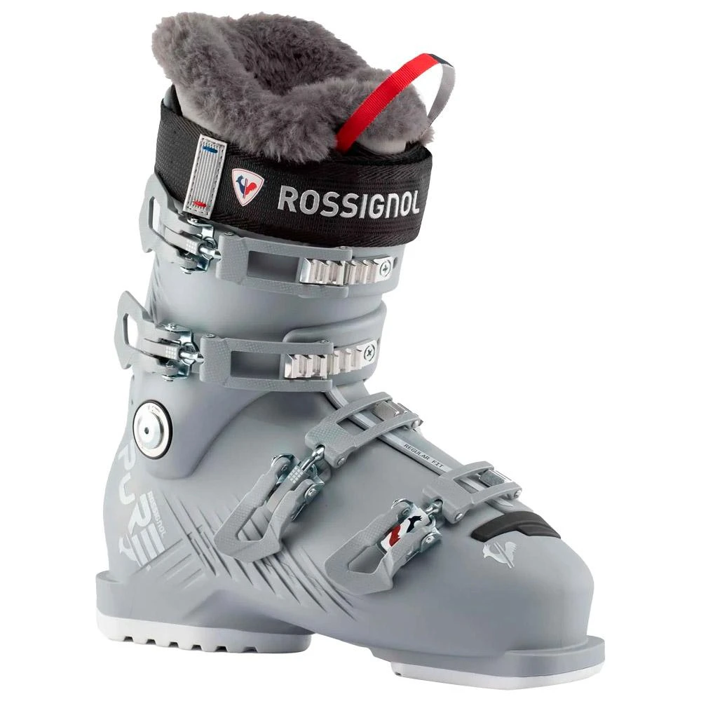 Skischuh Rossignol Pure 80 Metal Ice Grey 1 Skischuh Rossignol Pure 80 Metal Ice Grey
