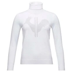Pullover Rossignol W Classic Roll Neck White