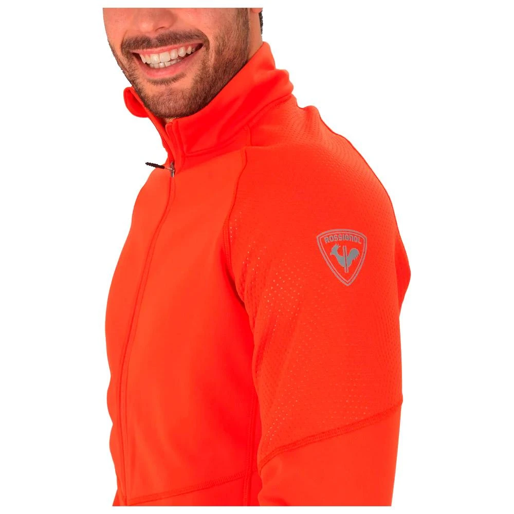 Fleece Rossignol Classique Clim 2020 Oxy Orange 5 Fleece Rossignol Classique Clim 2020 Oxy Orange – Bild 5