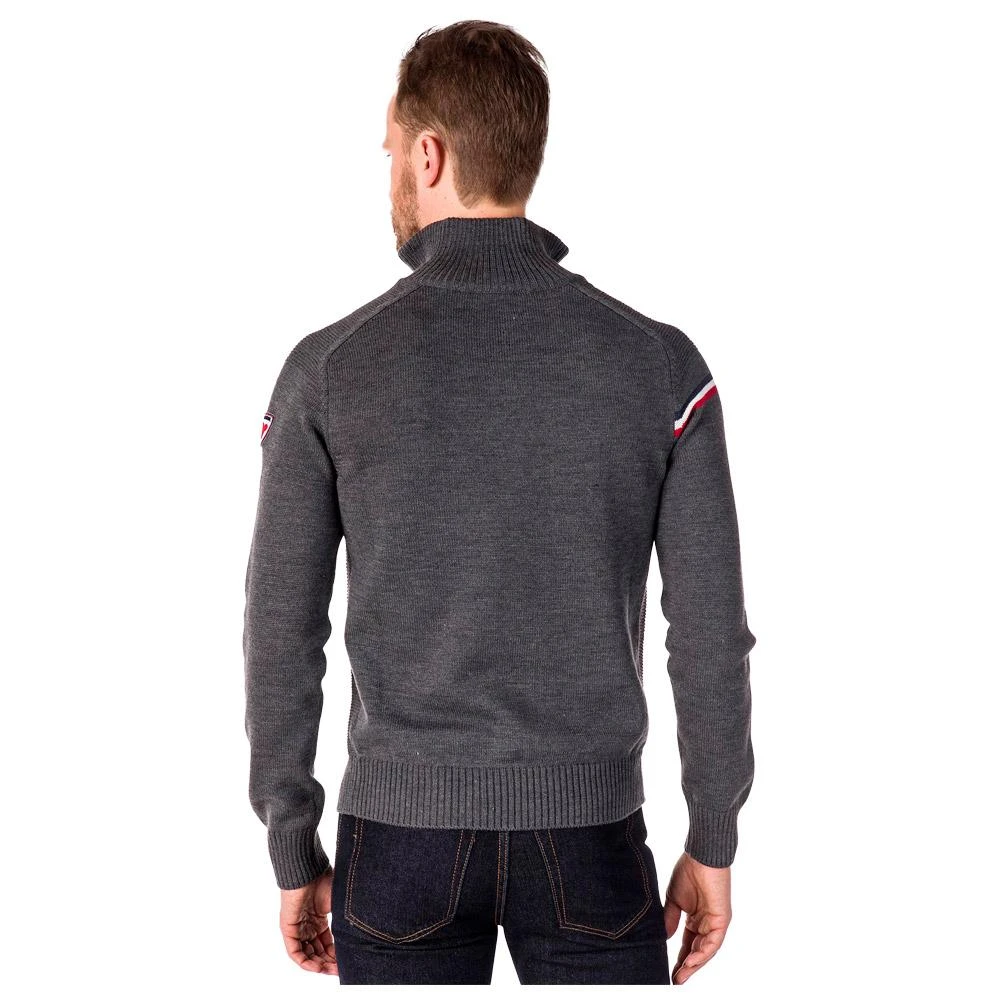 Pullover Rossignol Major 1/2 Zip Heather Grey 2 Pullover Rossignol Major 1/2 Zip Heather Grey – Bild 2