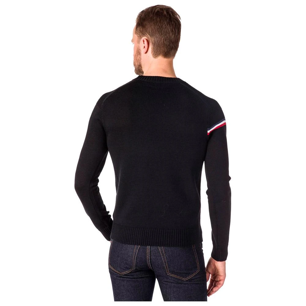 Pullover Rossignol Odysseus Round Neck Black 2 Pullover Rossignol Odysseus Round Neck Black – Bild 2
