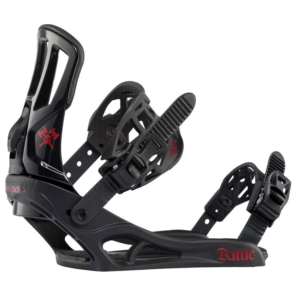 Snowboardbindung Rossignol Battle Black Red 1 Snowboardbindung Rossignol Battle Black Red