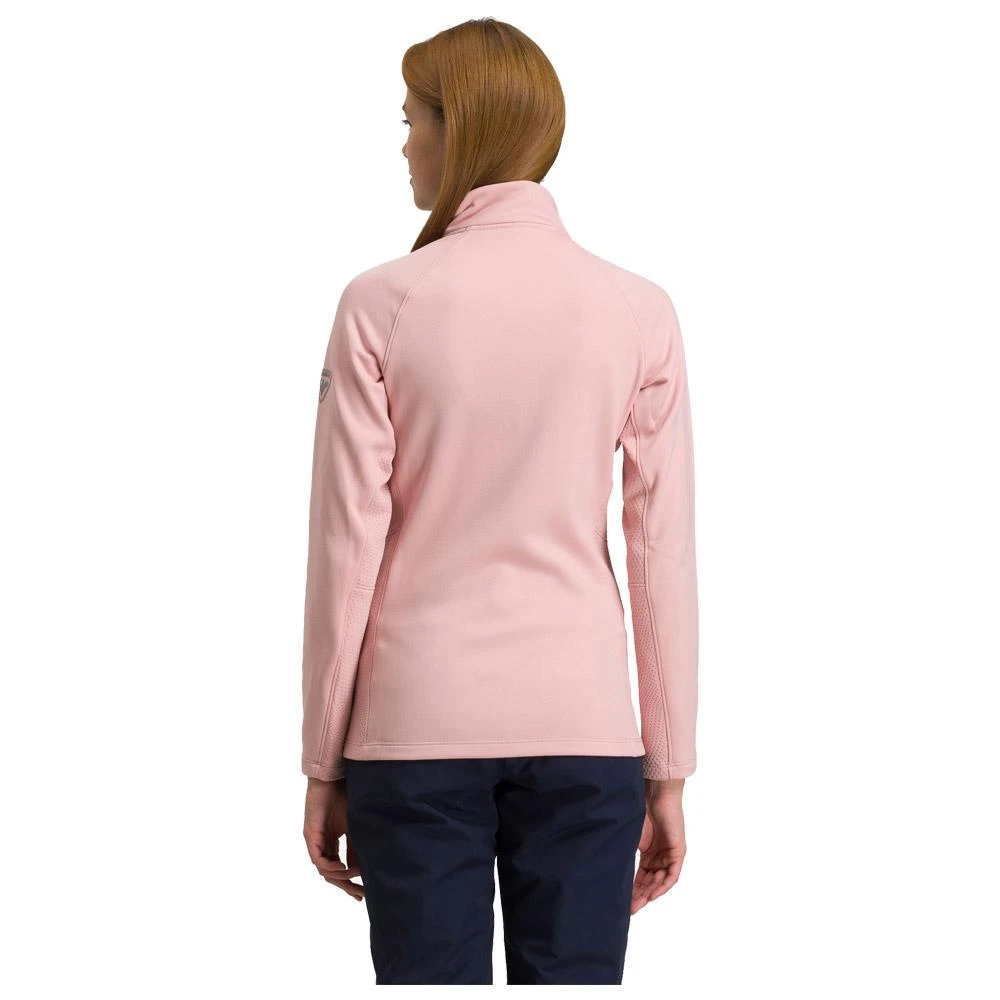 Fleece Rossignol W Classique Clim Powder Pink 4 Fleece Rossignol W Classique Clim Powder Pink – Bild 4