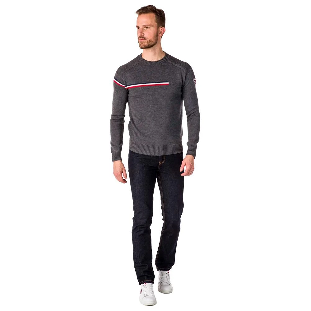 Pullover Rossignol Odysseus Round Neck Heather Grey 4 Pullover Rossignol Odysseus Round Neck Heather Grey – Bild 4
