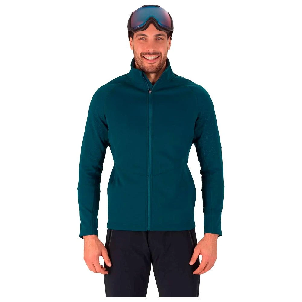 Fleece Rossignol Classique Clim 2020 Deep Teal 1 Fleece Rossignol Classique Clim 2020 Deep Teal