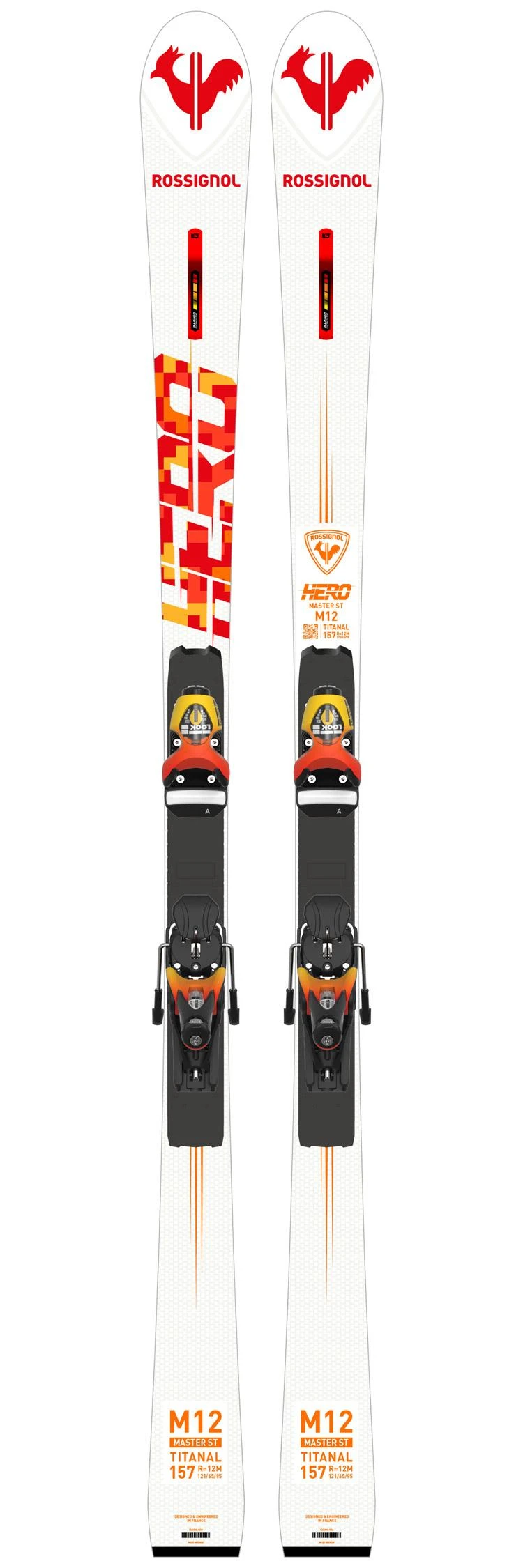 Rossignol Ski-Set Hero Master Short Turn (St) R22 + Bdg 1 Rossignol Ski-Set Hero Master Short Turn (St) R22 + Bdg