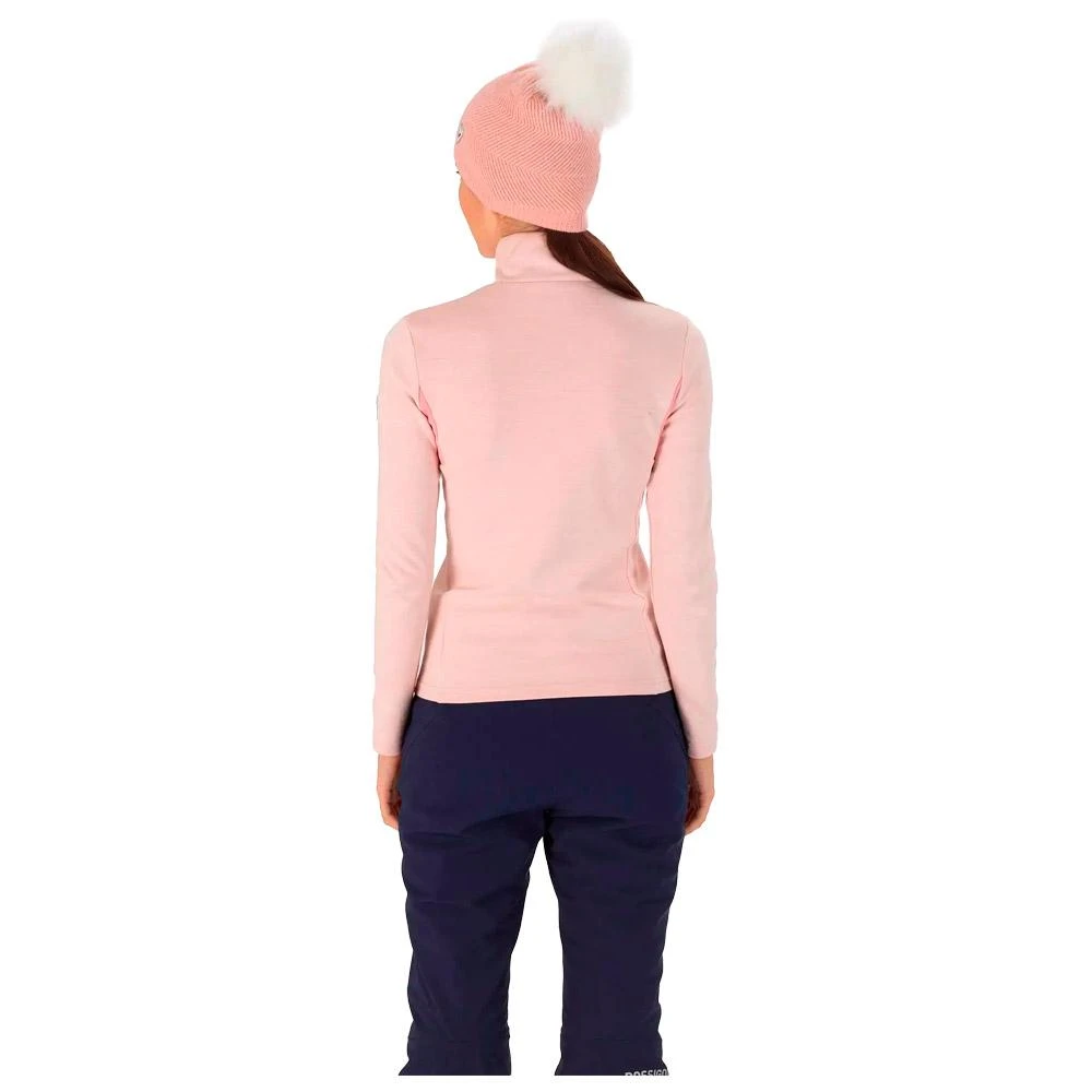 Fleece Rossignol W React Merino Fz Powder Pink 2 Fleece Rossignol W React Merino Fz Powder Pink – Bild 2