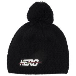 Mütze Rossignol Hero Pompon Black