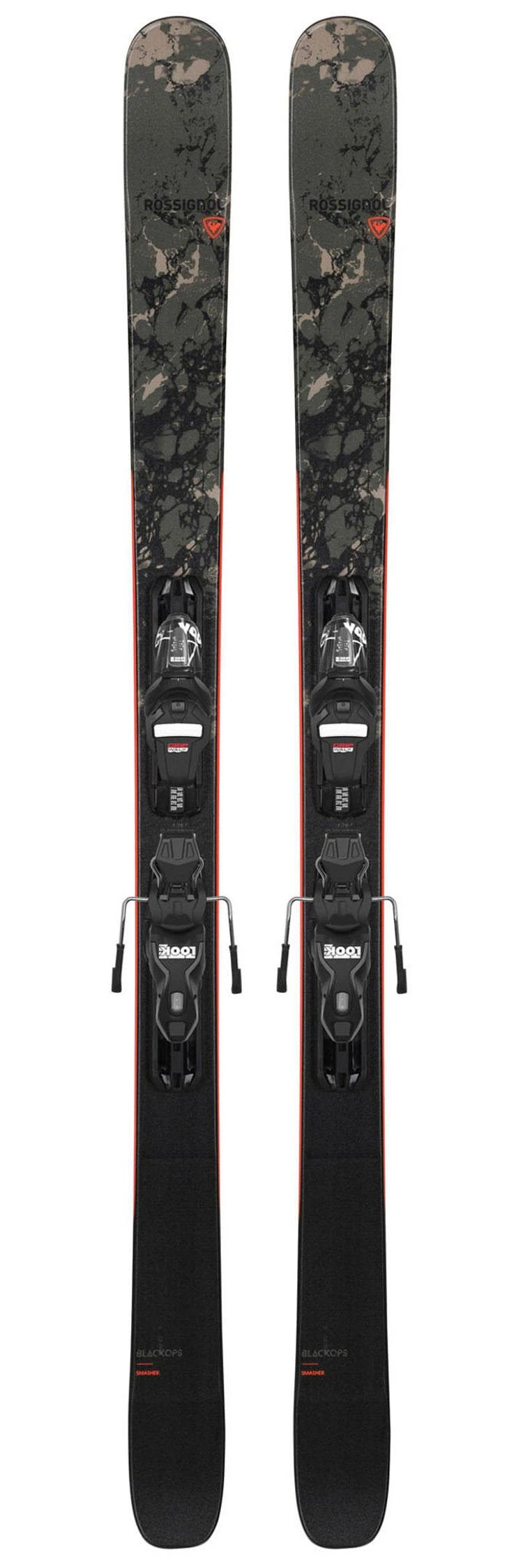 Rossignol Ski-Set Blackops Smasher Xpress + Bdg 1 Rossignol Ski-Set Blackops Smasher Xpress + Bdg