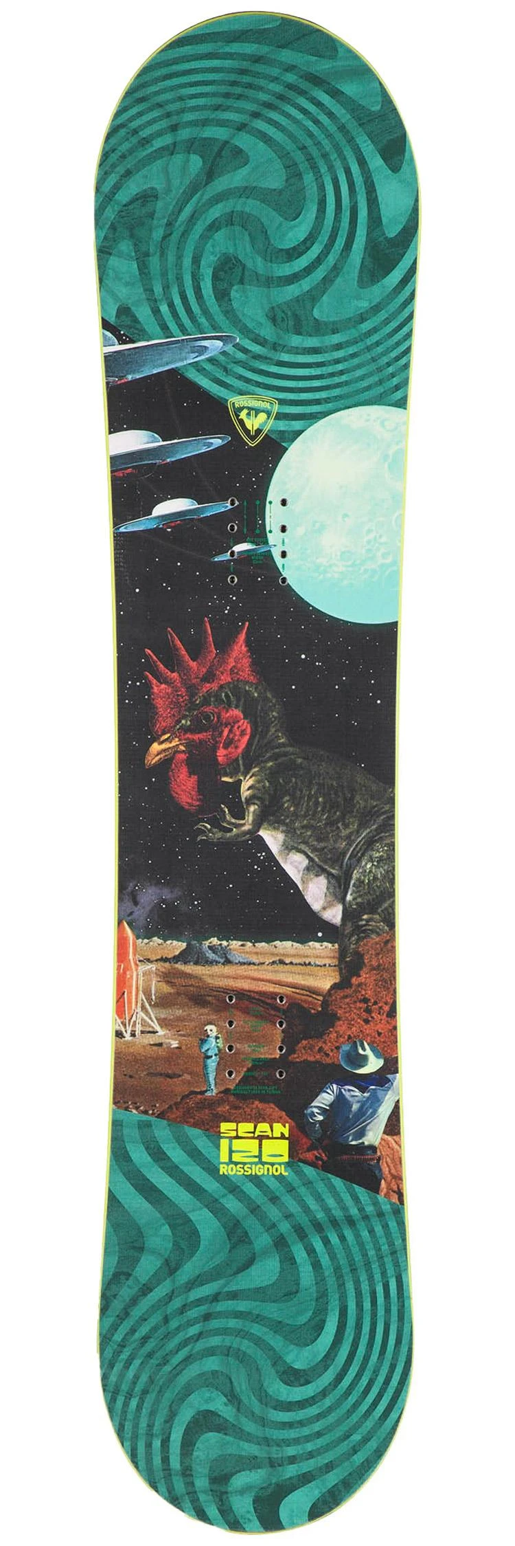 Rossignol Snowboard-Set Scan Smalls + Bdg 1 Rossignol Snowboard-Set Scan Smalls + Bdg