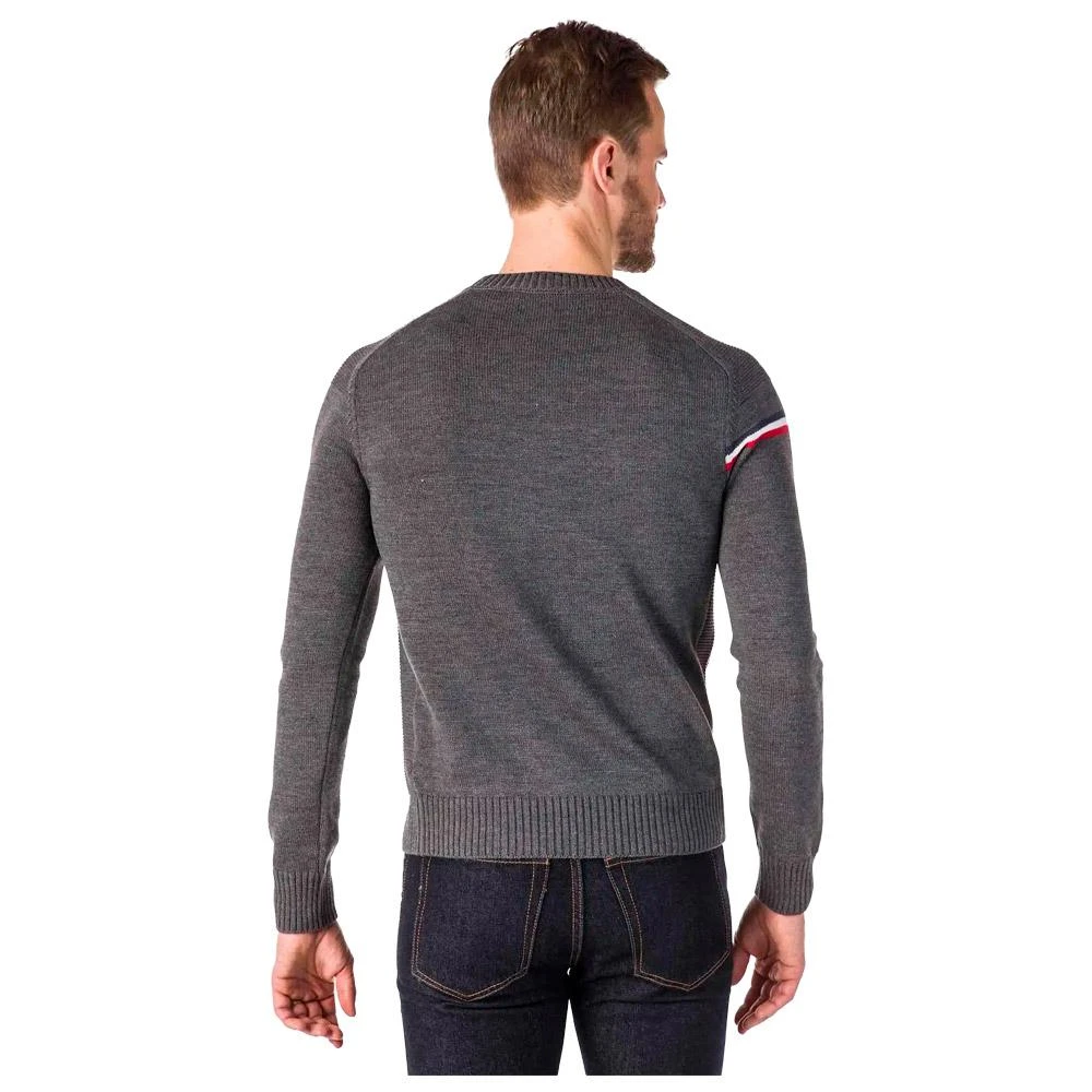Pullover Rossignol Odysseus Round Neck Heather Grey 2 Pullover Rossignol Odysseus Round Neck Heather Grey – Bild 2