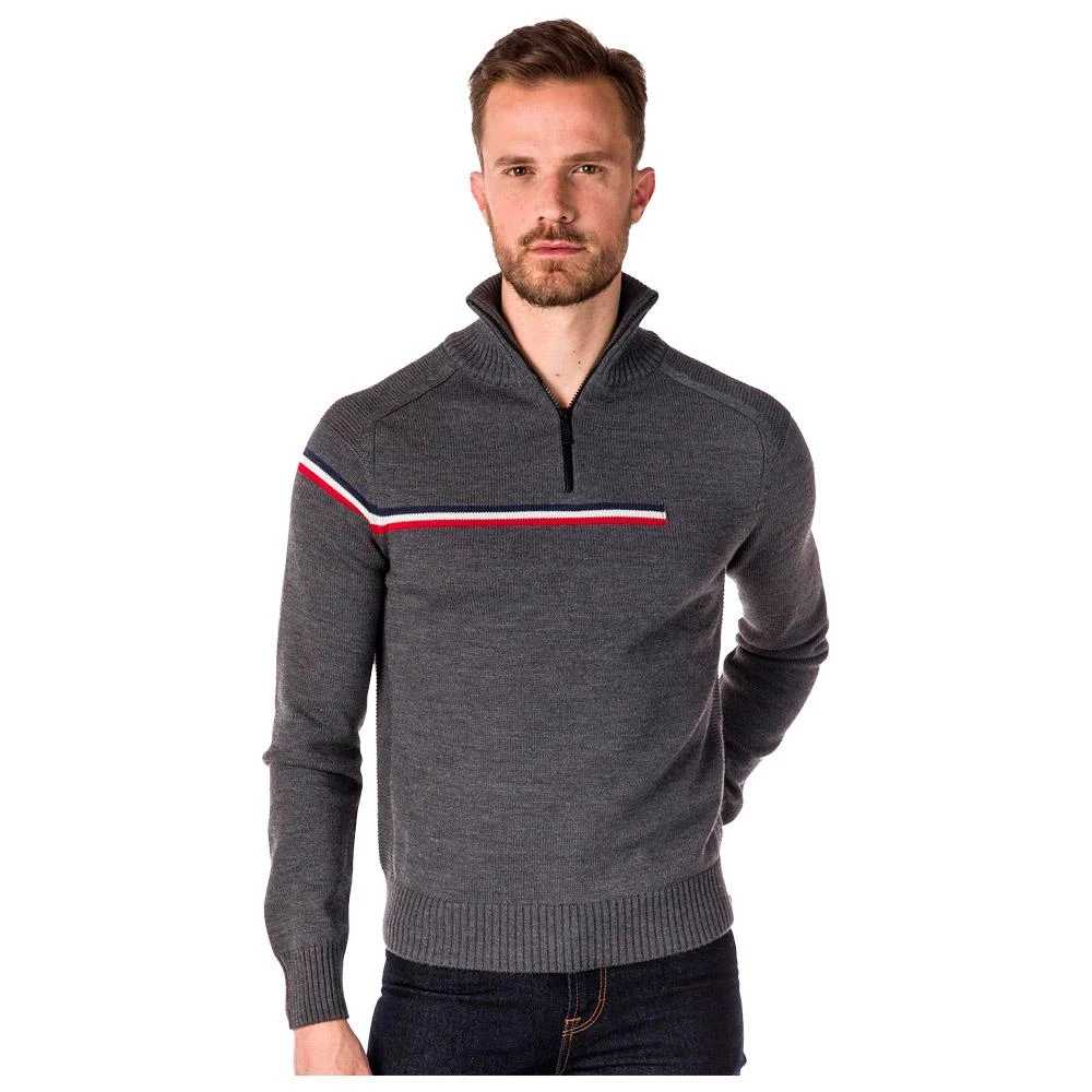 Pullover Rossignol Major 1/2 Zip Heather Grey 1 Pullover Rossignol Major 1/2 Zip Heather Grey