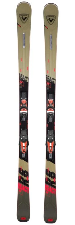 Rossignol Ski-Set React 8 C.a.m. Konect + Bdg
