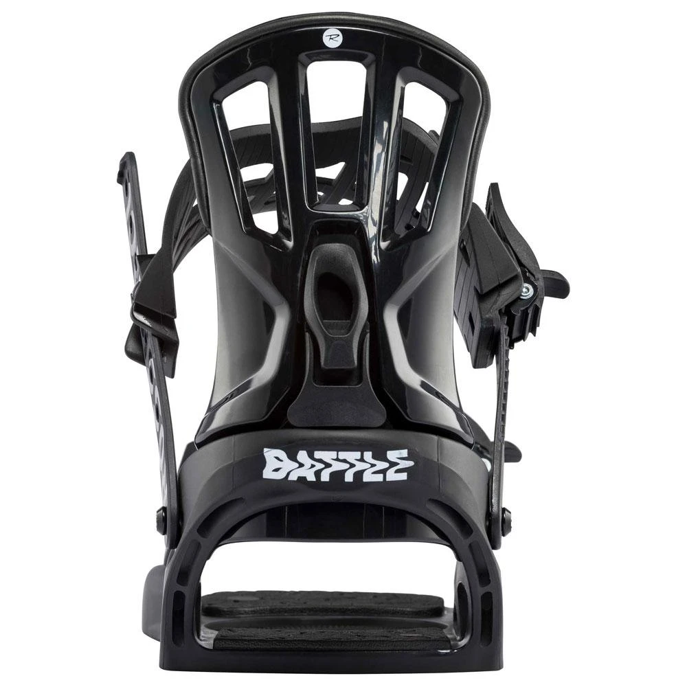 Snowboardbindung Rossignol Battle Black White 2 Snowboardbindung Rossignol Battle Black White – Bild 2