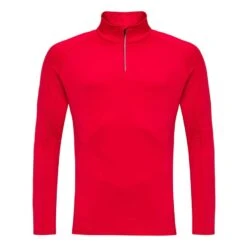 Rossignol Classique Half Zip Langarm-Unterhemd Rosarot
