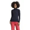 Rossignol Classique Half Zip Damen Langarm-Unterhemd Dunkelblau