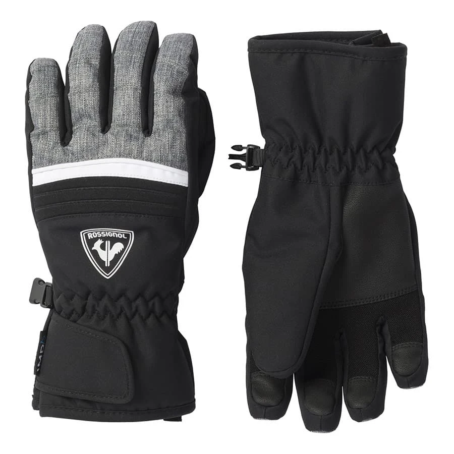 Rossignol Jr Tech Impr G Kinder Handschuhe Grau 1 Rossignol Jr Tech Impr G Kinder Handschuhe Grau