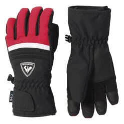 Rossignol Jr Tech Impr G Kinder Handschuhe Rot