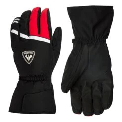 Rossignol Perf Handschuhe Schwarz/rot