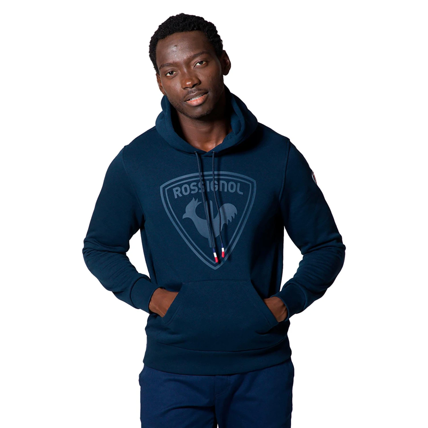 Rossignol Logo Sweat FT Hoodie Marineblau 1 Rossignol Logo Sweat FT Hoodie Marineblau