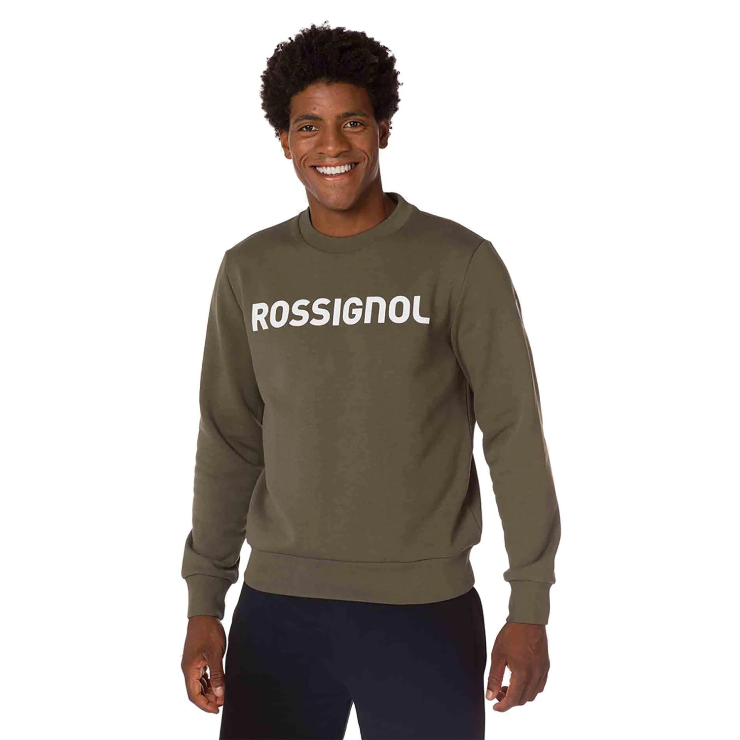 Rossignol Logo Sweat RN Sweatshirt Braun 1 Rossignol Logo Sweat RN Sweatshirt Braun