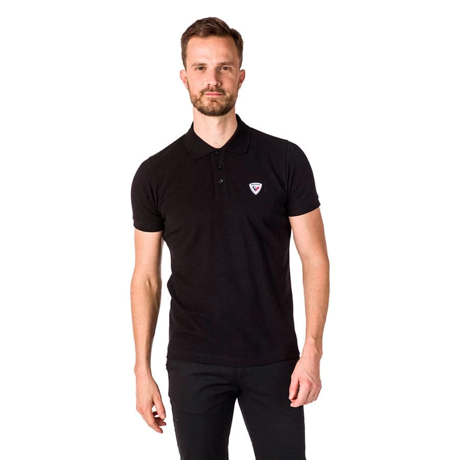 Rossignol Logo Poloshirt Schwarz 1 Rossignol Logo Poloshirt Schwarz