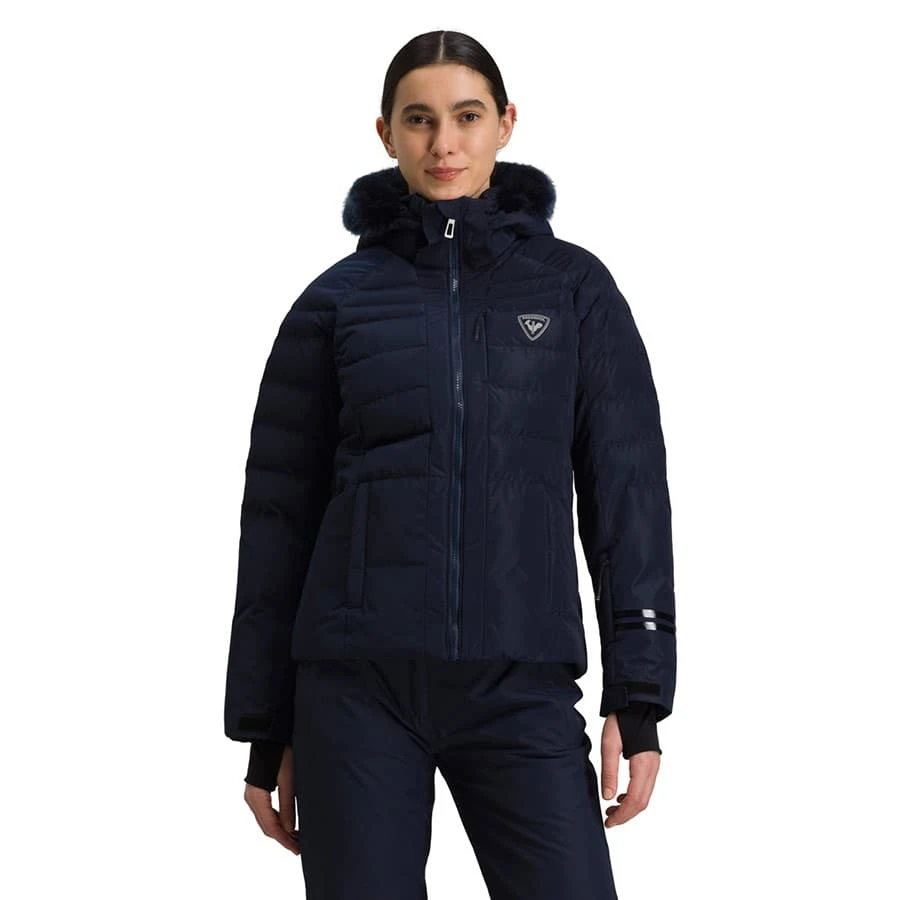 Rossignol Rapide Pearly Damen Jacke Dunkelblau 1 Rossignol Rapide Pearly Damen Jacke Dunkelblau