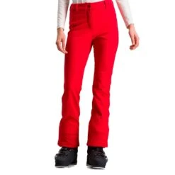 Rossignol Ski Softshell Damen Hose Rot/karamell