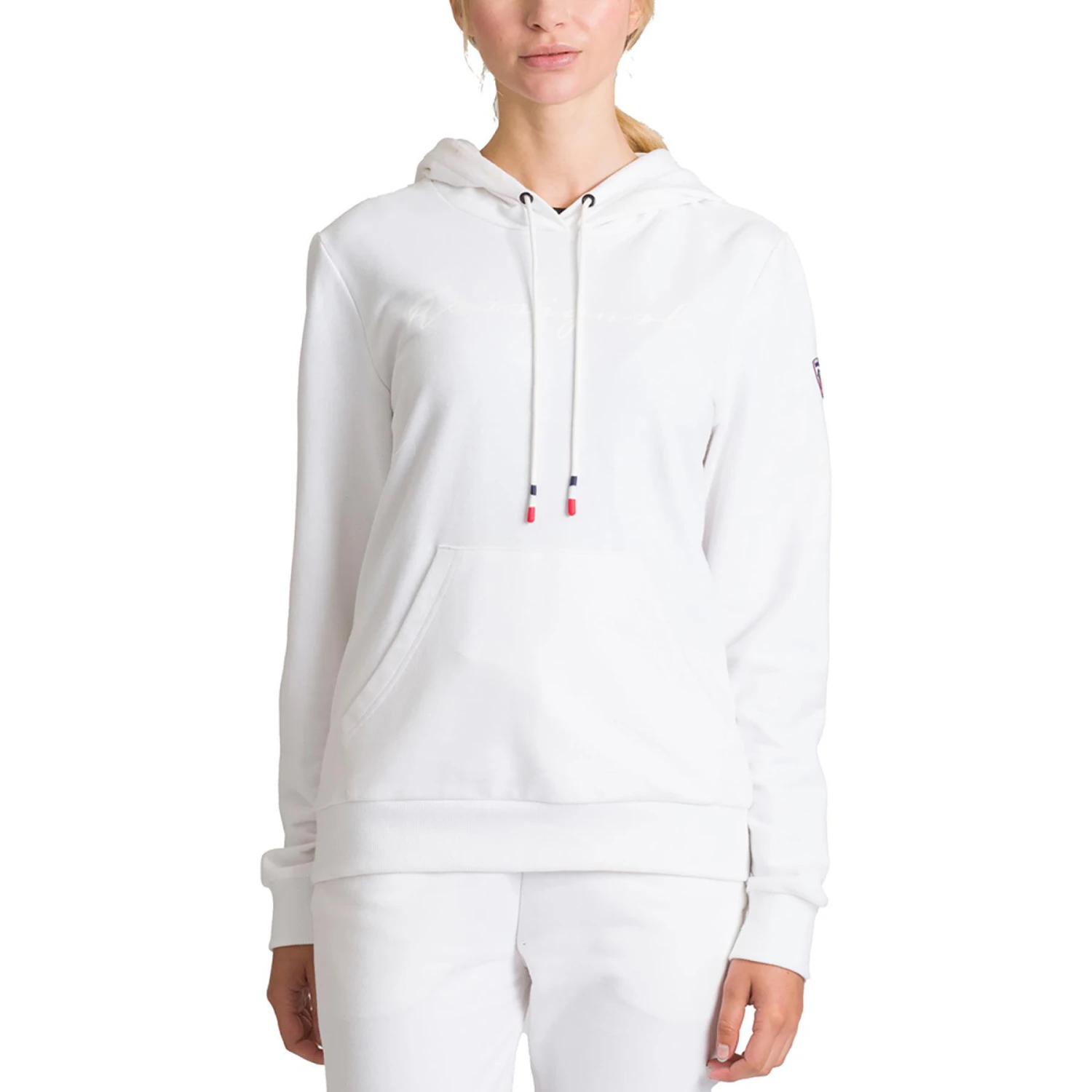 Kapuzenpullover Rossignol Logo Sweat FL Weiß Damen 1 Kapuzenpullover Rossignol Logo Sweat FL Weiß Damen