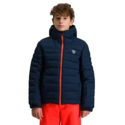 Rossignol Rapide Kinder Kapuzenjacke Marineblau