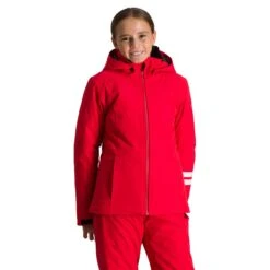Rossignol Fonction Kinder Kapuzenjacke Rot