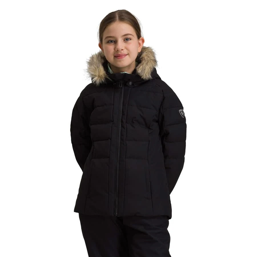 Rossignol Polydown Kinder Jacke Schwarz 1 Rossignol Polydown Kinder Jacke Schwarz