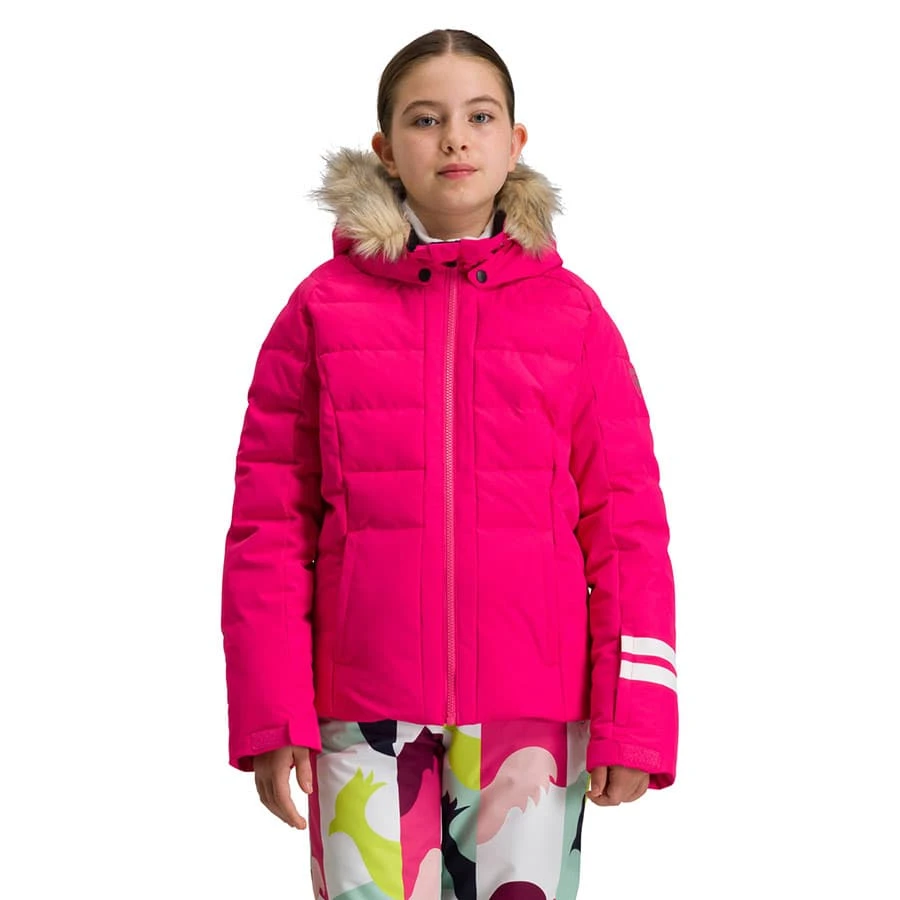 Rossignol Polydown Kinder Jacke Rosa 1 Rossignol Polydown Kinder Jacke Rosa