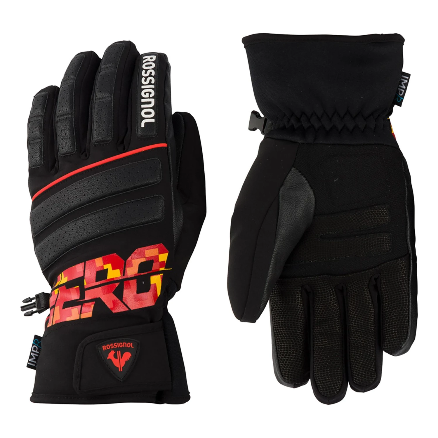 Rossignol Hero Master Impr Handschuhe Schwarz/rot 1 Rossignol Hero Master Impr Handschuhe Schwarz/rot