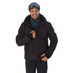Rossignol Controle PrimaLoft Kapuzenjacke Schwarz